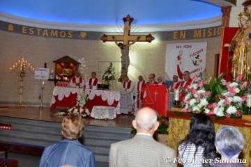 Procesión religiosa en El Ejido (Foto Francisco Javier Santana)